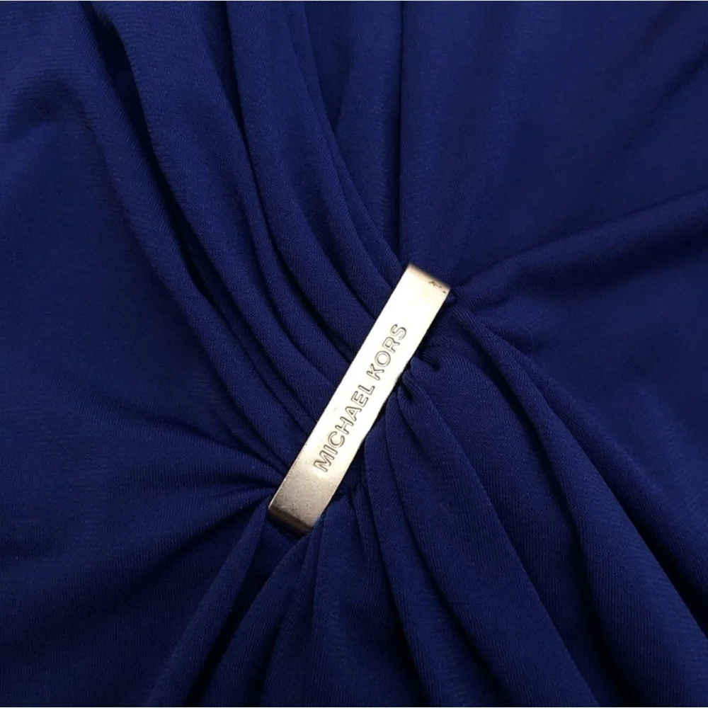 MICHAEL Michael Kors Sleeveless Blue Dress Size M NWT